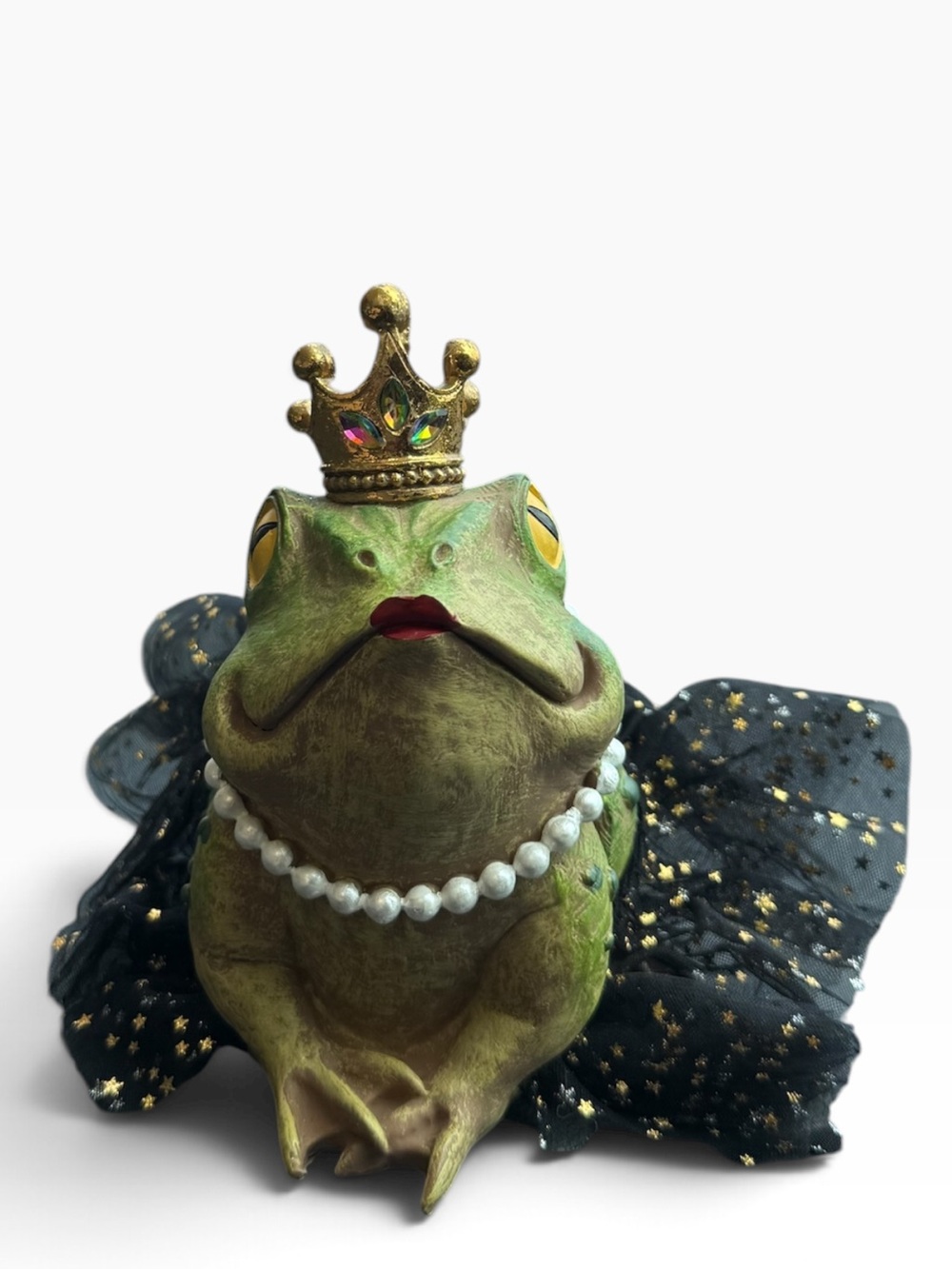 Viral Halloween Frog Princess Crown Tutu Figurine 2026 frog queen - Picture 5 of 6